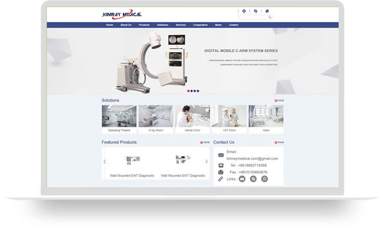 外貿網站建設案例,企業網站建設案例