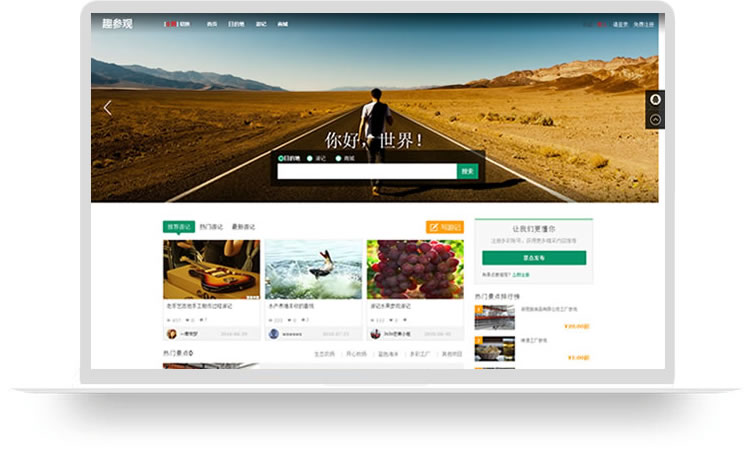 大型網站開發案例